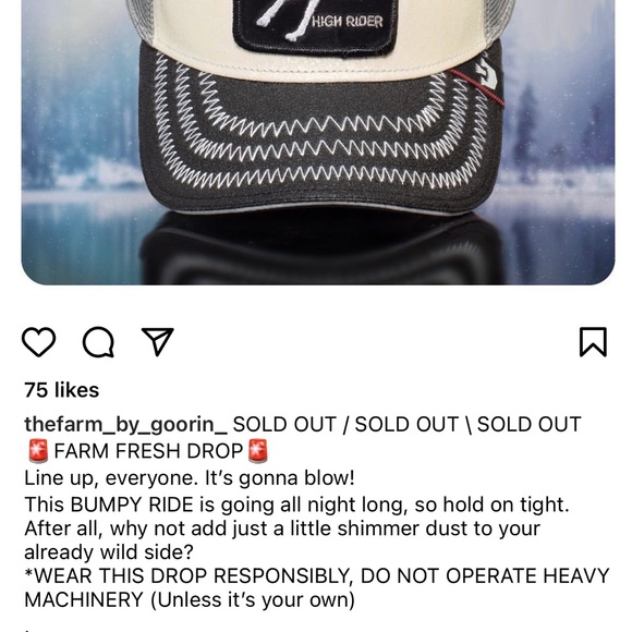 Goorin Bros Sold Out Farm Drop “BUMPY RIDE” - Picture 3 of 13